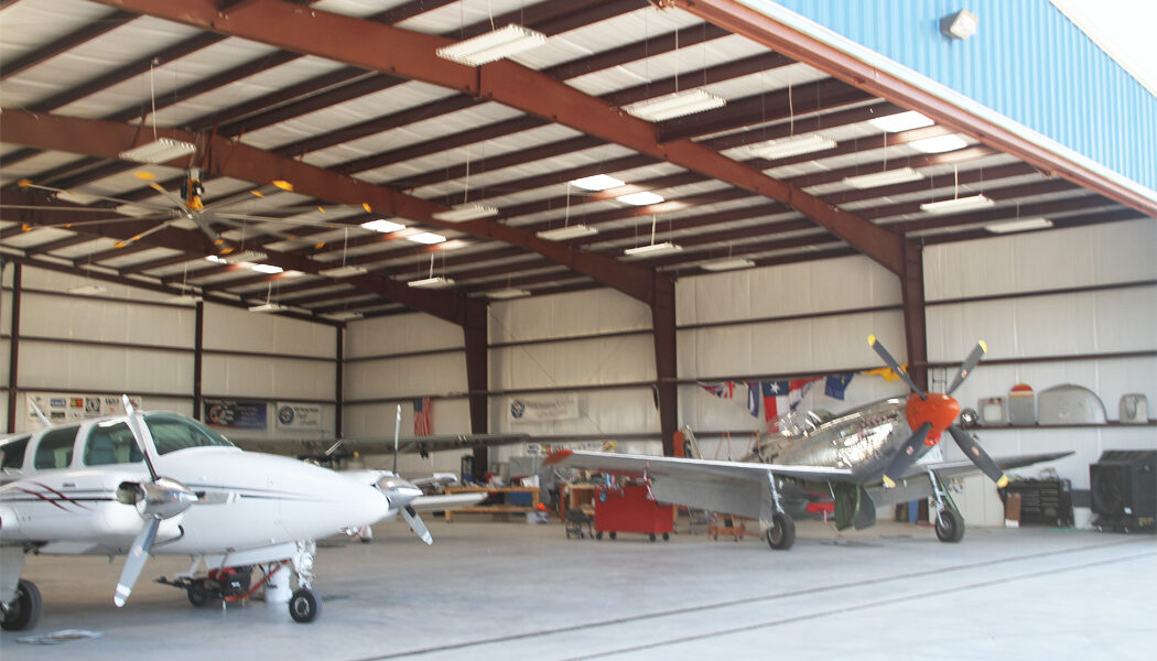 jet hangar sale