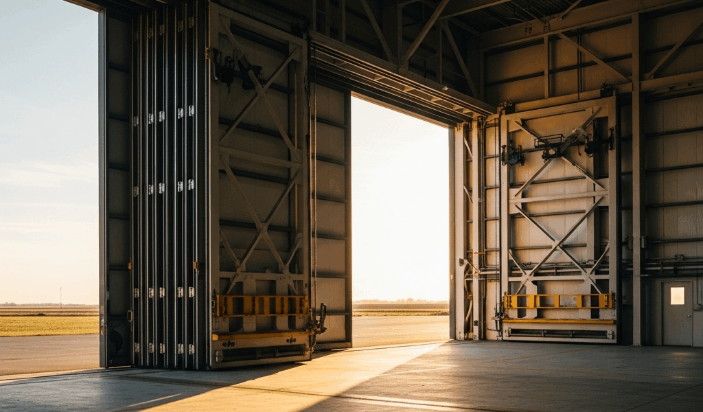 Aircraft Hangar Door Types Bifold vs Sliding vs Hydraulic Compared