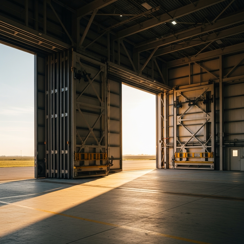 Aircraft Hangar Door Types — Bifold vs Sliding vs Hydraulic Compared