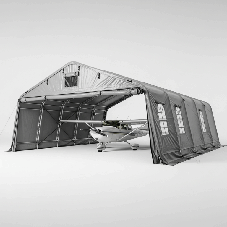 Professional photograph related to: Portable Aircraft Hangars — Are They Worth It for Your Plane?. H