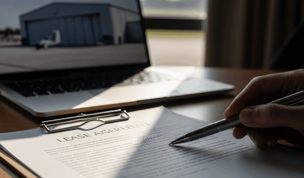 Why Your Hangar Lease Has a Right of Entry Clause