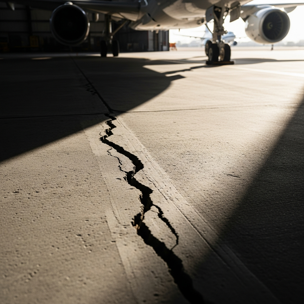 What Causes Hangar Floor Cracks and How to Fix Them