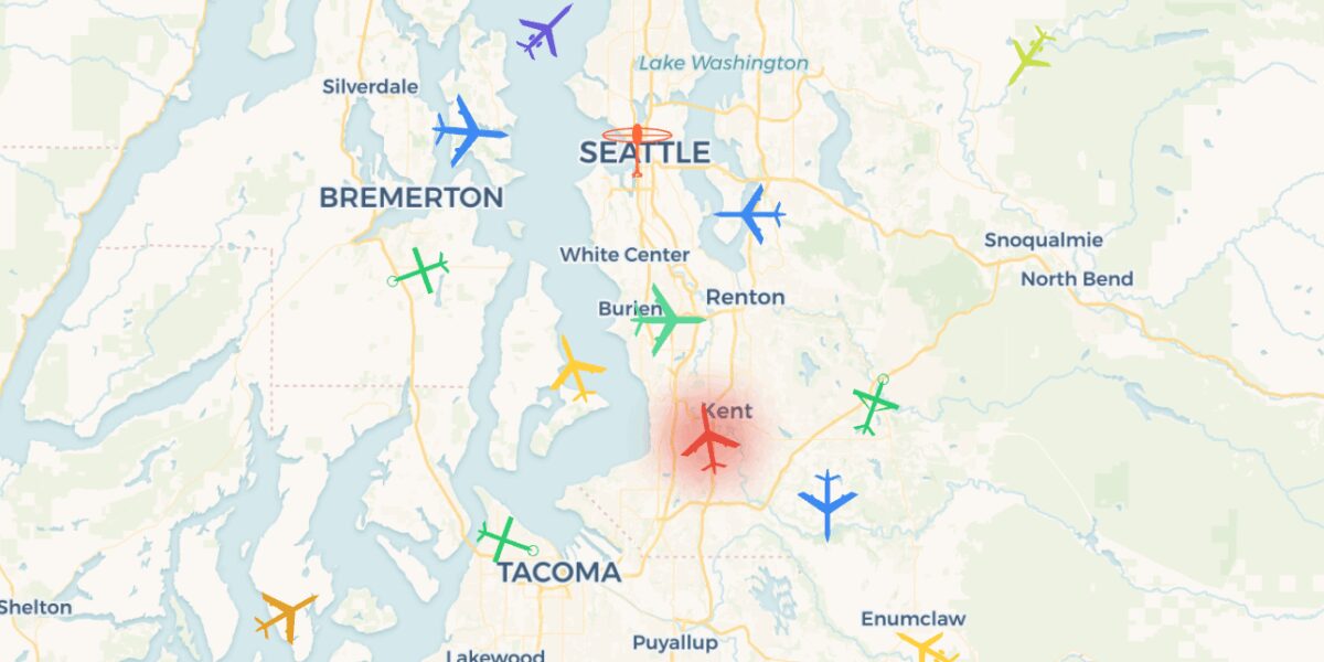 Pre-Flight Traffic Check — ADS-B Tracking From the Hangar